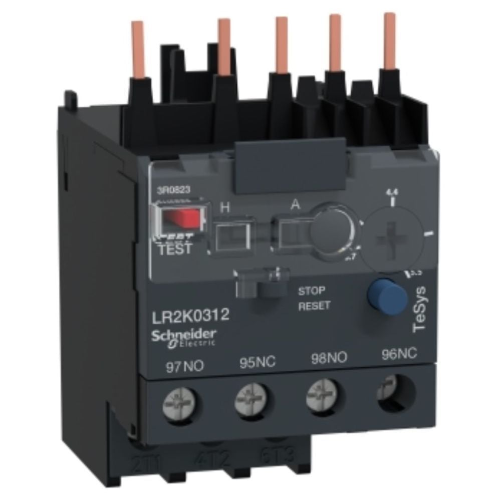 SCHNEIDER 3.7-5.5A K.SERİSİ KONTAKTÖRLERİN ALTINA DİREKT MONTE TERMİK ROLE 3389110230567