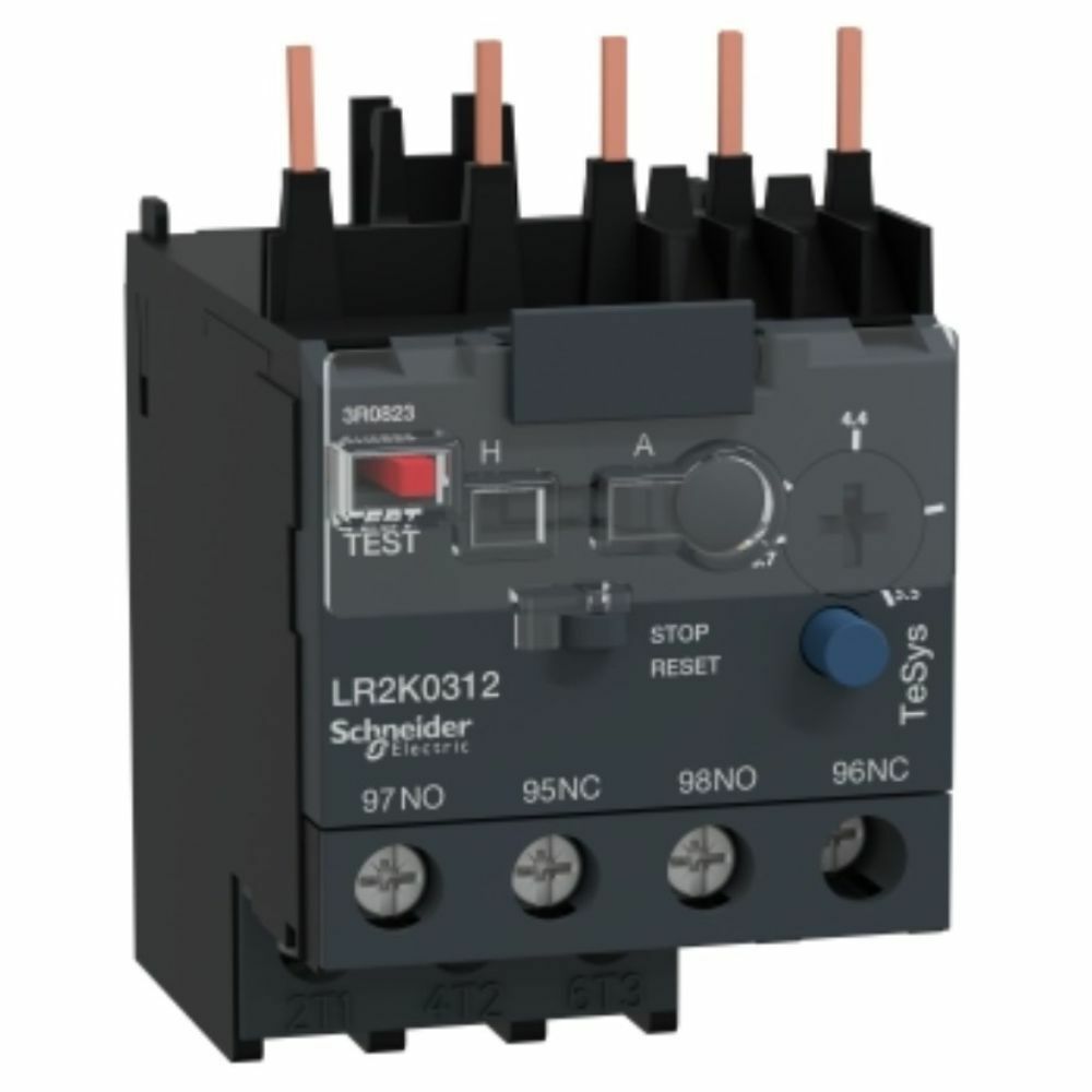 SCHNEIDER 3.7-5.5A K.SERİSİ KONTAKTÖRLERİN ALTINA DİREKT MONTE TERMİK ROLE 3389110230567