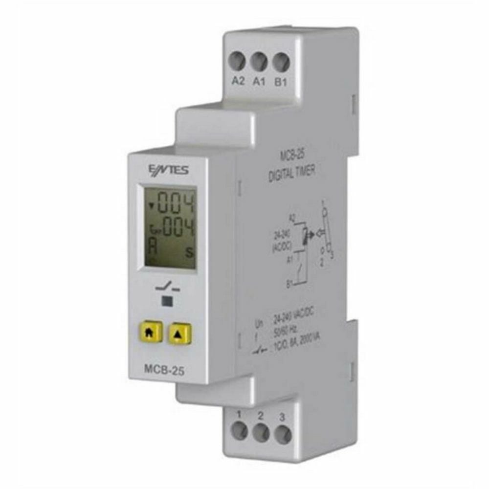 ENTES MCB-25 8 FONK.24/240VAC-DC DİJİTAL ZAMAN RÖLESİ
