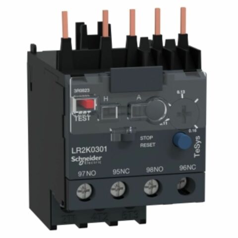 SCHNEIDER LR2K0301 TESYS K DİFERANSİYEL TERMAL AŞIRI YÜK RÖLELERİ 0,11...0,16 A SINIF 10A 3389110230352
