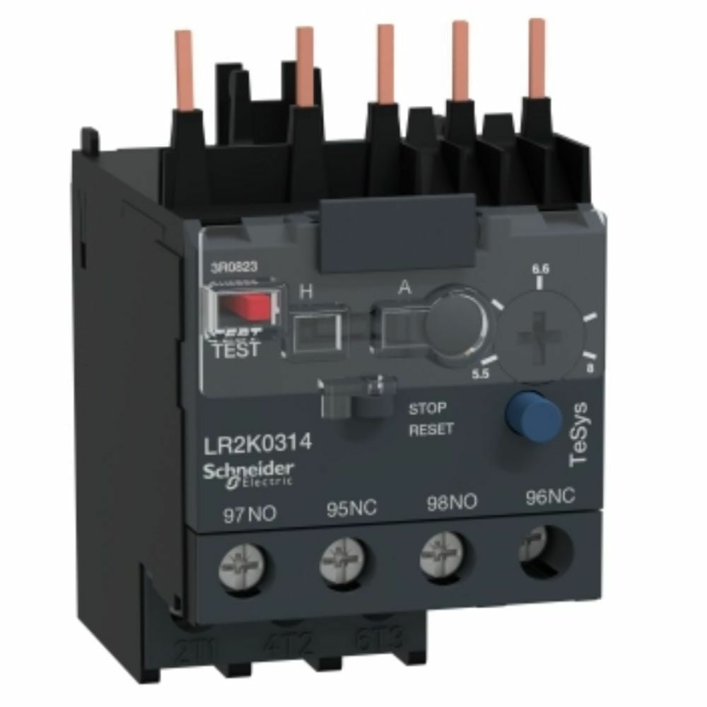 SCHNEIDER TESYS K DİFERANSİYEL TERMAL AŞIRI YÜK RÖLELERİ 5,5...8 A SINIF 10A 3389110230574