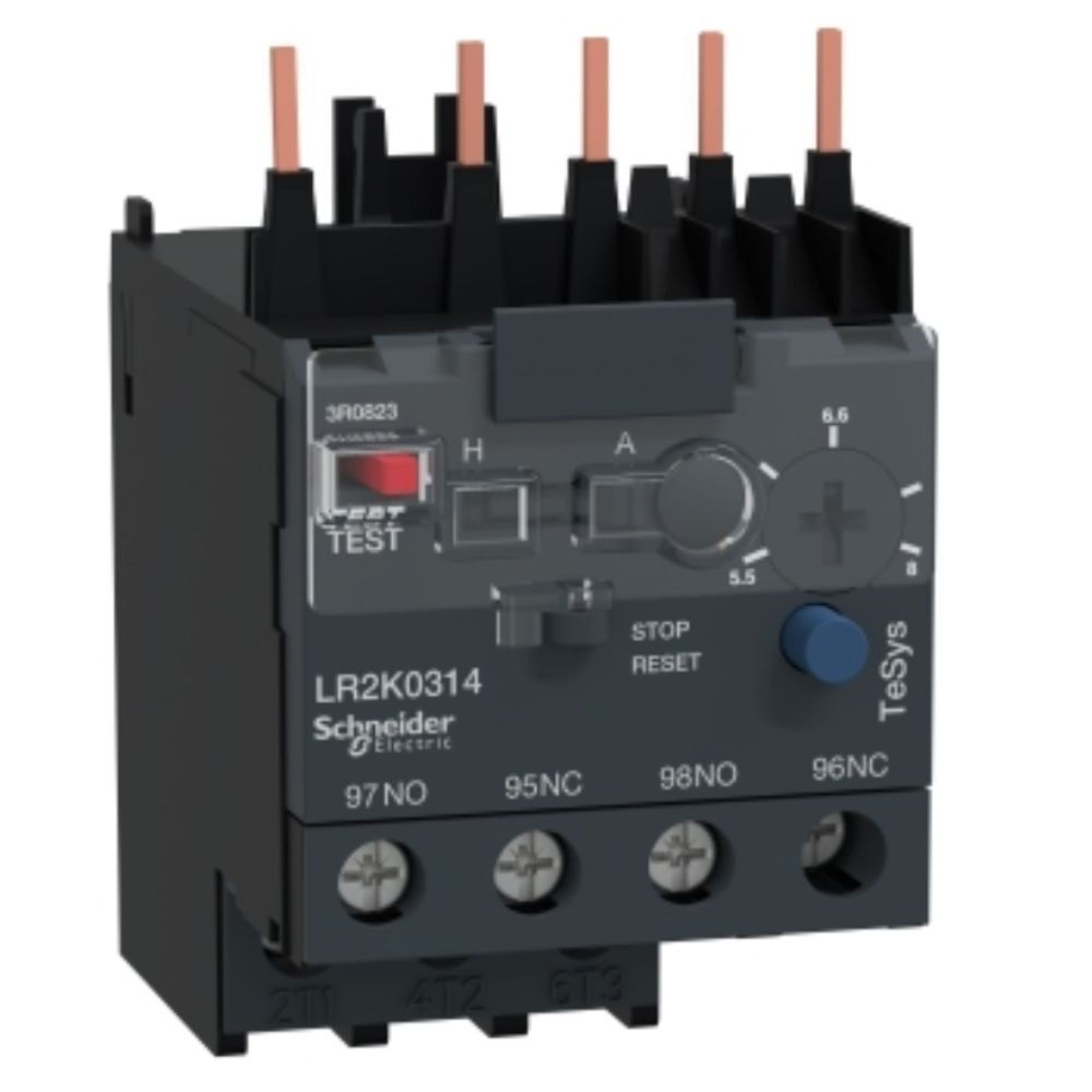 SCHNEIDER TESYS K DİFERANSİYEL TERMAL AŞIRI YÜK RÖLELERİ 5,5...8 A SINIF 10A 3389110230574