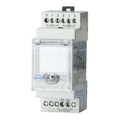 ENTES DTR-10 IP41 220V (ALTTAN KAPAKLI CR2032) ATRONOMİK ZAMAN RÖLESİ