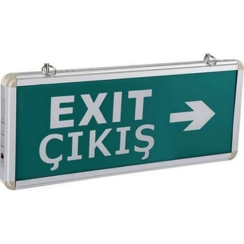 CATA CT-9166 EXIT ÇIKIŞ ARMATÜRÜ LEDLİ 4 SAAT AKÜLÜ YÖNLENDİRME ARMATÜRÜ
