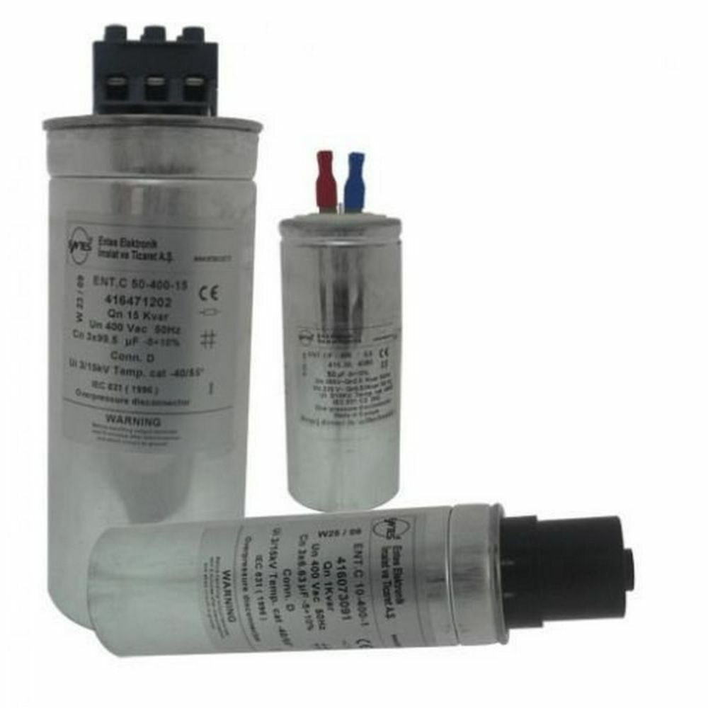 ENTES ENT.CXD.H-400-10 ÜÇ FAZLI KONDANSATÖR