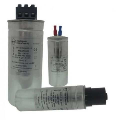 ENTES ENT.CXD.H-400-10 ÜÇ FAZLI KONDANSATÖR