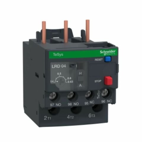 SCHNEIDER LRD04 TESYS D TERMAL AŞIRI YÜK RÖLELERİ 0,4...0,63 A SINIF 10A 3389110346749