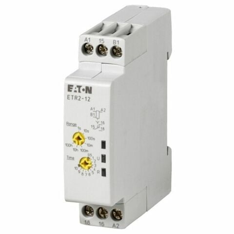 EATON ETR2-12 ELEKTRONİK ZAMAN RÖLESİ (17,5MM) - DÜŞMEDE GECİKME
