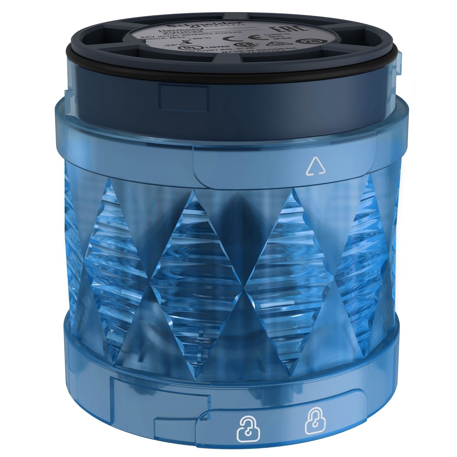 SCHNEIDER XVUC26 MAVİ SABİT IŞIKLI KOLON