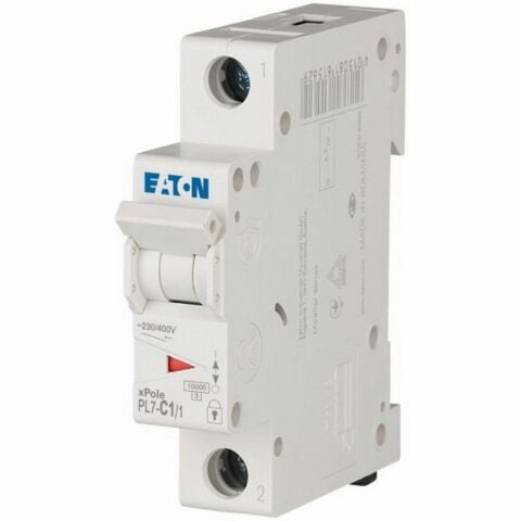 EATON PL7-C1/1 MİNYATÜR DEVRE KESİCİ - 10KA - C EĞRİSİ - 1X1A