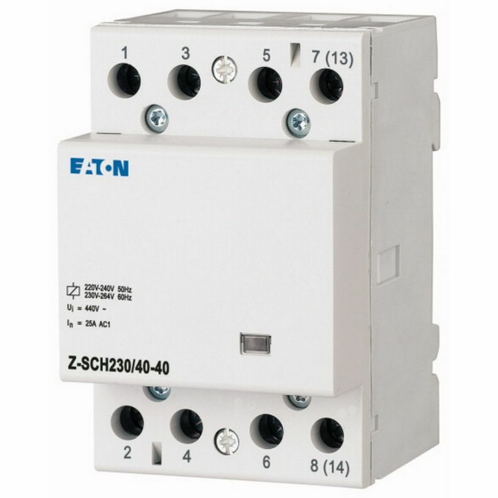 EATON 248852 Z-SCH230-40-40 RAY TİPİ KONTAKTÖR 40A 230V,- KONTAKTÖR