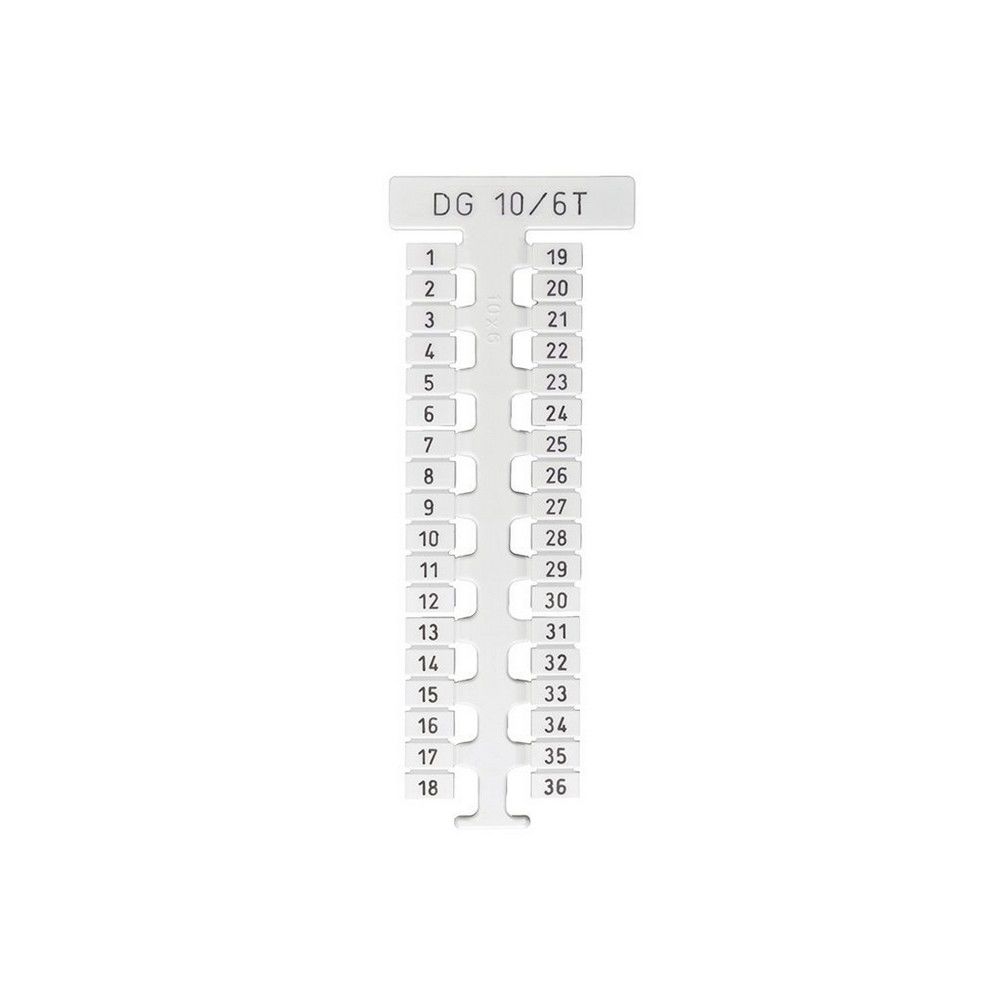KLEMSAN 0.0.0.5.05390 DG 10/6 T (BASKISIZ) KLEMENS AKSESUARI ( 360 ADET )