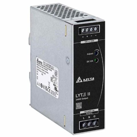 DELTA 85-264VAC 1FAZ-24V 240W 24V 10,0A ÇIKIŞLI