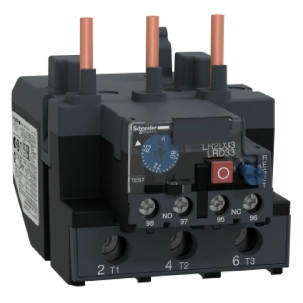 SCHNEIDER 63-80A LC1D65 VE D95 İÇİN TERMİK RÖLE 3389110520002