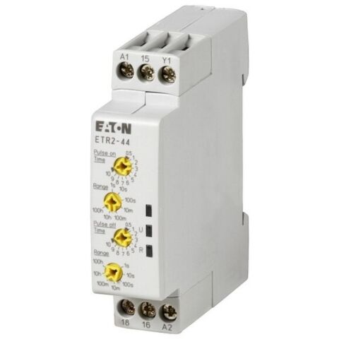 EATON ETR2-44 ELEKTRONİK ZAMAN RÖLESİ (17,5MM) - 2 HIZLI FLAŞÖR