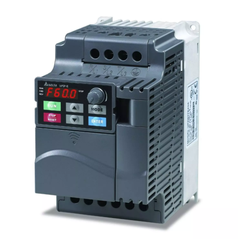 VFD007E43T 0,75 KW Üç Faz 380VAC Beslemeli Sürücü DELTA