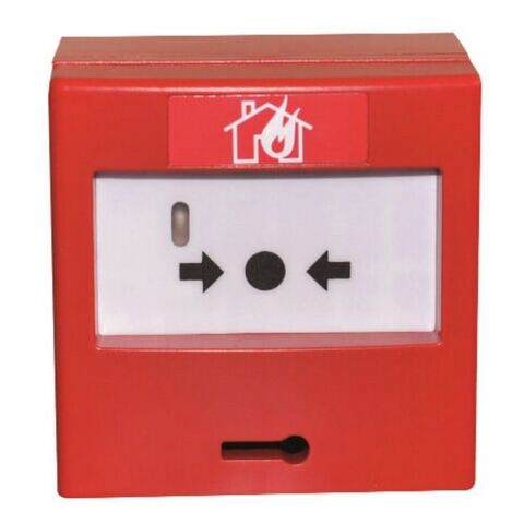 ELEKS YANGIN İHBAR BUTONU VE KASASI 24V