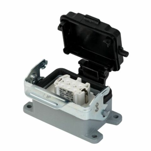 METE ENERJİ 6X16A. ÇOKLU MAKİNE PRİZİ (MET.MANDAL MEN. KAP.LI) - 403700S