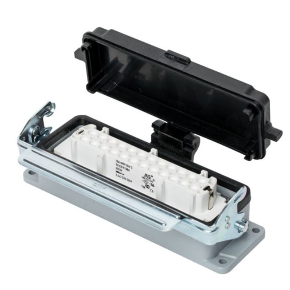 METE ENERJİ 24X16A. ÇOKLU MAKİNE PRİZİ (TEK MET.MAN.MEN.KAPAK) - 403730S