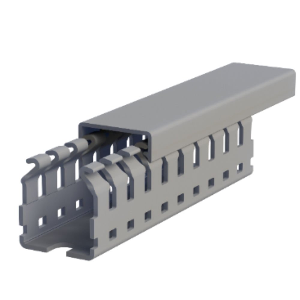 KLEMSAN KKD 2530 25X30 KABLO KANALI (GRI) 5552530 (100 ADET)