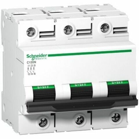 SCHNEIDER A9N18369 3X125A C EĞRİSİ C120N DEVRE KESİCİ 3606480379413