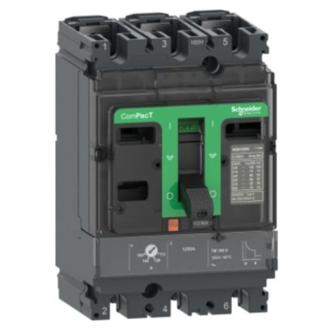 SCHNEIDER NSX160F  TM160D   36KA C16F3TM160
