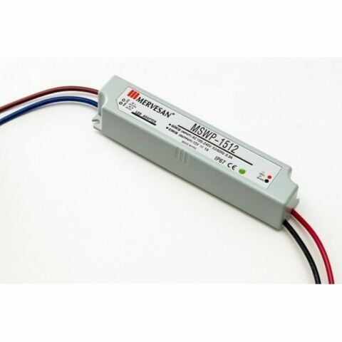 MERVESAN MTWP-15-12 12V DC 1A IP65 DIŞ MEKAN TRAFO TRAFO VE DRİVER