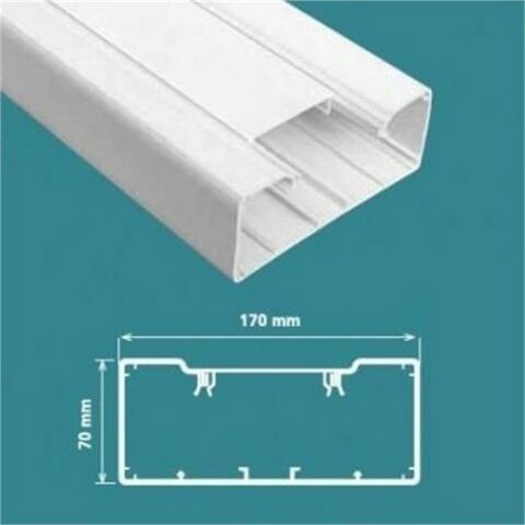 MUTLUSAN PLASTİK 170X70 KABLO KANALI MEKS (12 METRE)