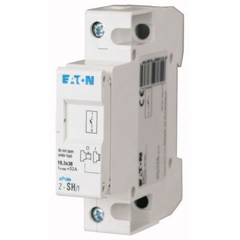 EATON Z-SH/1 SİLİNDİRİK SİGORTA YUVASI (BOY 10X38, 32A) - 1 KUTUP
