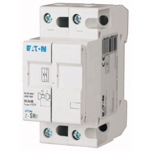 EATON Z-SH/2 SİLİNDİRİK SİGORTA YUVASI (BOY 10X38, 32A) - 2 KUTUP
