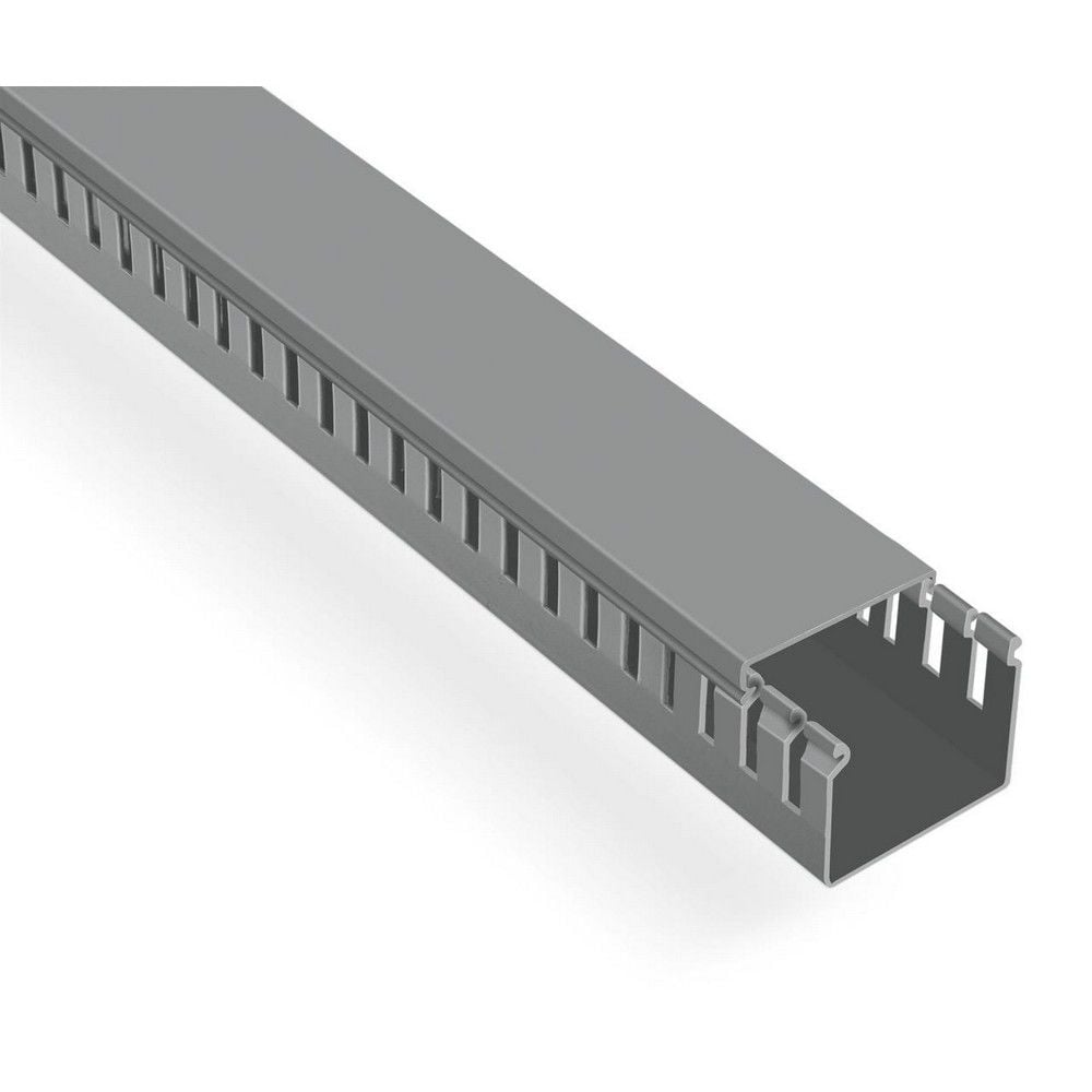 MUTLUSAN 25X25 KANALI (DELİKLİ) (GRİ) (120 METRE)