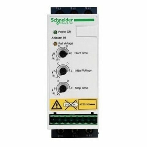 SCHNEIDER 400V AC TRİFAZE 1.5/2.2KW YUMUŞAK YOL VERİCİ 3389110667202