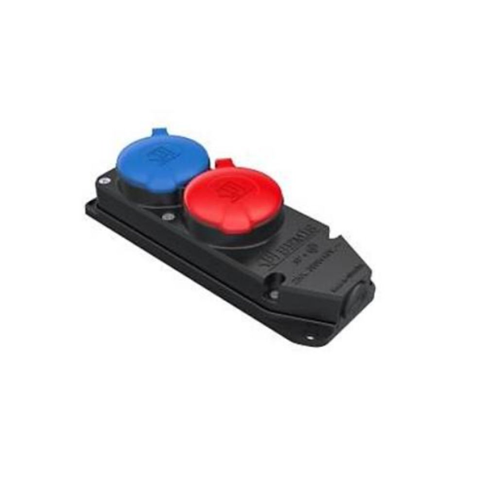 BYES BK6-2504-4611 İKİLİ GRUP PRİZ (1 TRİ + 1 MONO)