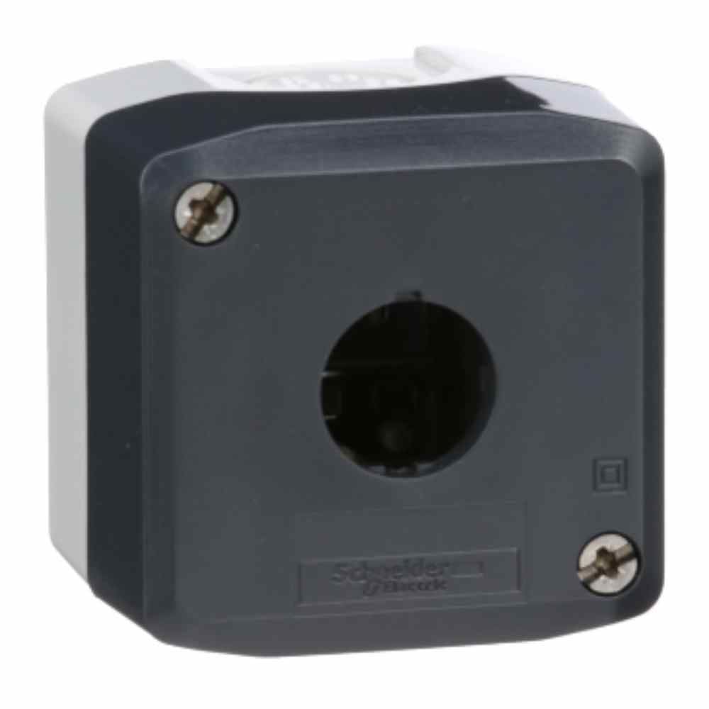 SCHNEIDER AÇIK GRİ TABANLI KOYU GRİ BOŞ MUHAFAZA KAPAĞI 1 KESİM 3389110114737