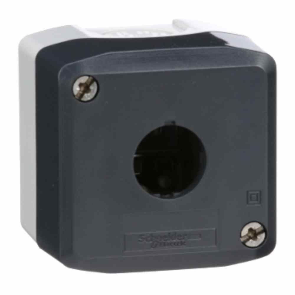 SCHNEIDER AÇIK GRİ TABANLI KOYU GRİ BOŞ MUHAFAZA KAPAĞI 1 KESİM 3389110114737