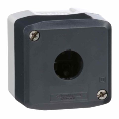 SCHNEIDER AÇIK GRİ TABANLI KOYU GRİ BOŞ MUHAFAZA KAPAĞI 1 KESİM 3389110114737