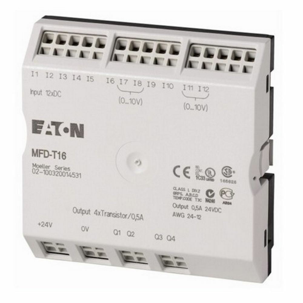 EATON MFD-T16 MFD-I-O MODÜLÜ 12DI-4DO(T)F.NO:39121