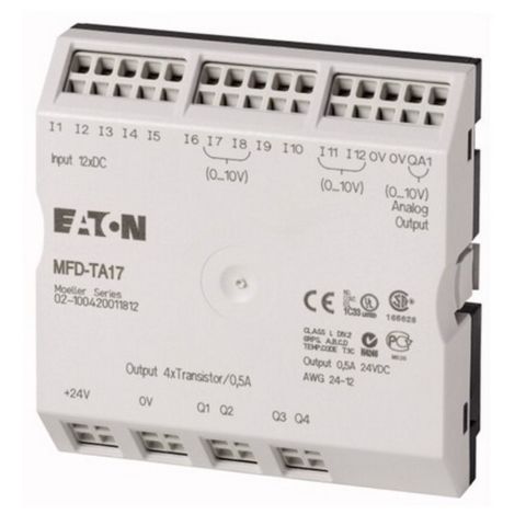 EATON MFD-TA17 MFD-I-O MODÜLÜ 12DI-4DO(T)+1AOF.NO: