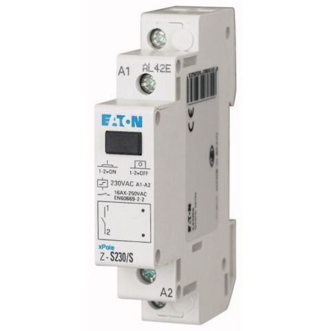 EATON Z-S230/S DARBE AKIM ANAHTARI, 230VAC, 16A 1NA