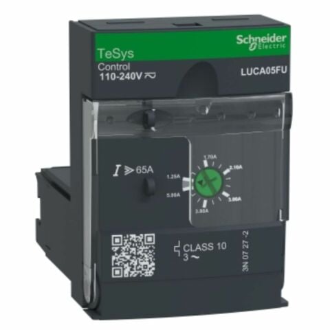 SCHNEIDER STANDART KONTROL ÜNİTESİ LUCA SINIF 10 1,25...5 A 110...220 V DC/AC 3389110364026