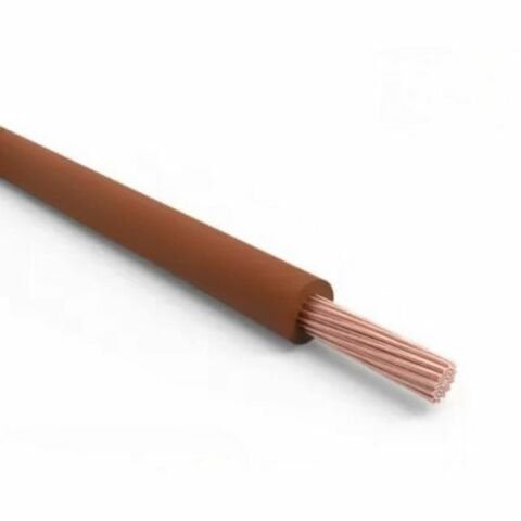 FAMEL 1X1 SİLİKON KABLO FAMEL KAHVE (100 METRE)