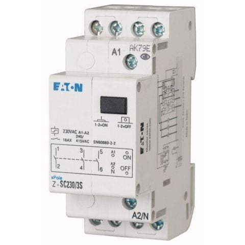 EATON Z-SC230/3S DARBE AKIM ANAHTARI, 230VAC, 16A 3NA