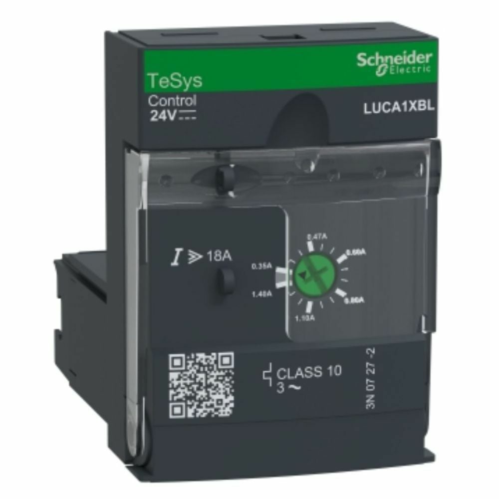 SCHNEIDER 0,35-1,4A 24V DC STANDART TERMİK MANYETİK KONTROL ÜNİTESİ + FAZ KAYBI VE FAZ DENGESİZLİĞİ KORUMASI 3389110363821