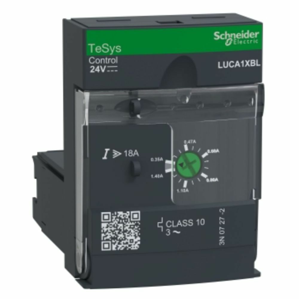 SCHNEIDER 0,35-1,4A 24V DC STANDART TERMİK MANYETİK KONTROL ÜNİTESİ + FAZ KAYBI VE FAZ DENGESİZLİĞİ KORUMASI 3389110363821