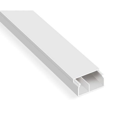 MUTLUSAN PLASTİK 40X16 KABLO KABLO KANALI EKO (KUTULU) (BÖLMELİ) (100 METRE)