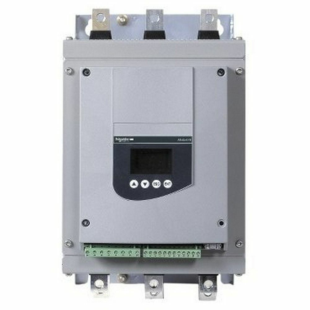 SCHNEIDER 400V AC TRİFAZE DİREKT BAĞLANTI 55KW 110A DELTA BAĞLANTI 90KW 191A MOMENT KONTROLLÜ YUMUŞAK YOLVERİCİ 3389110982336
