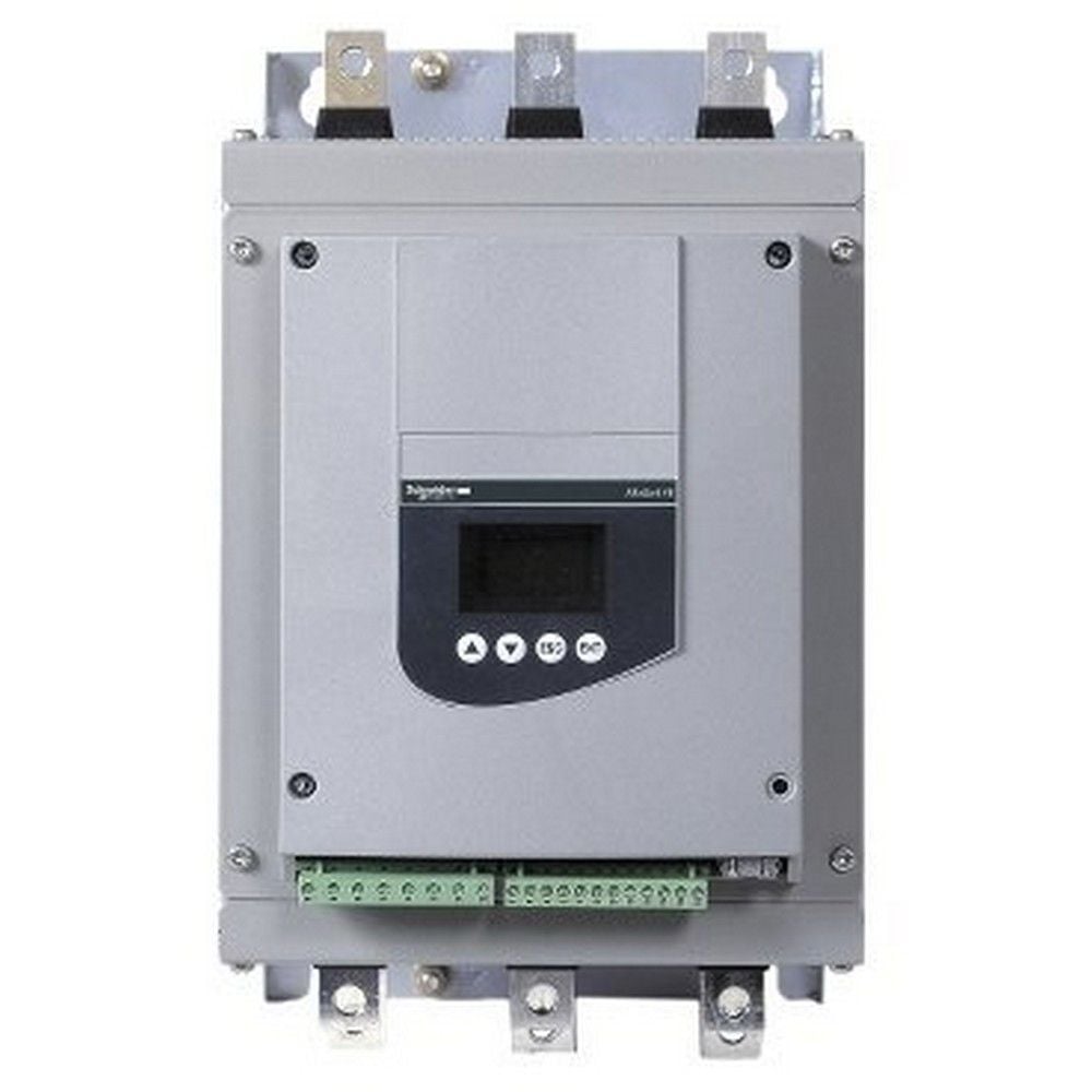 SCHNEIDER 400V AC TRİFAZE DİREKT BAĞLANTI 55KW 110A DELTA BAĞLANTI 90KW 191A MOMENT KONTROLLÜ YUMUŞAK YOLVERİCİ 3389110982336