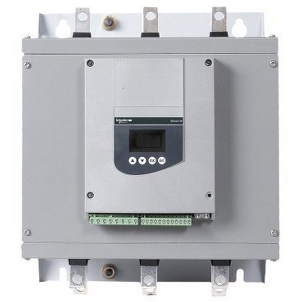 SCHNEIDER 400V AC TRİFAZE DİREKT BAĞLANTI 90KW 170A DELTA BAĞLANTI 132KW 294A MOMENT KONTROLLÜ YUMUŞAK YOLVERİCİ 3389110982374