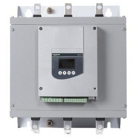 SCHNEIDER 400V AC TRİFAZE DİREKT BAĞLANTI 90KW 170A DELTA BAĞLANTI 132KW 294A MOMENT KONTROLLÜ YUMUŞAK YOLVERİCİ 3389110982374