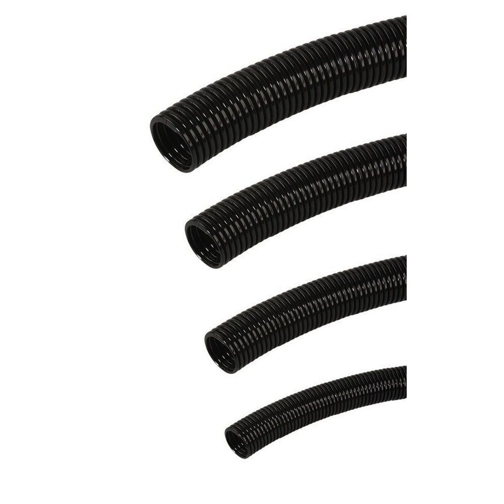 MUTLUSAN PLASTİK Ø50 PLASTİK SPİRAL (SİYAH) (25 METRE)